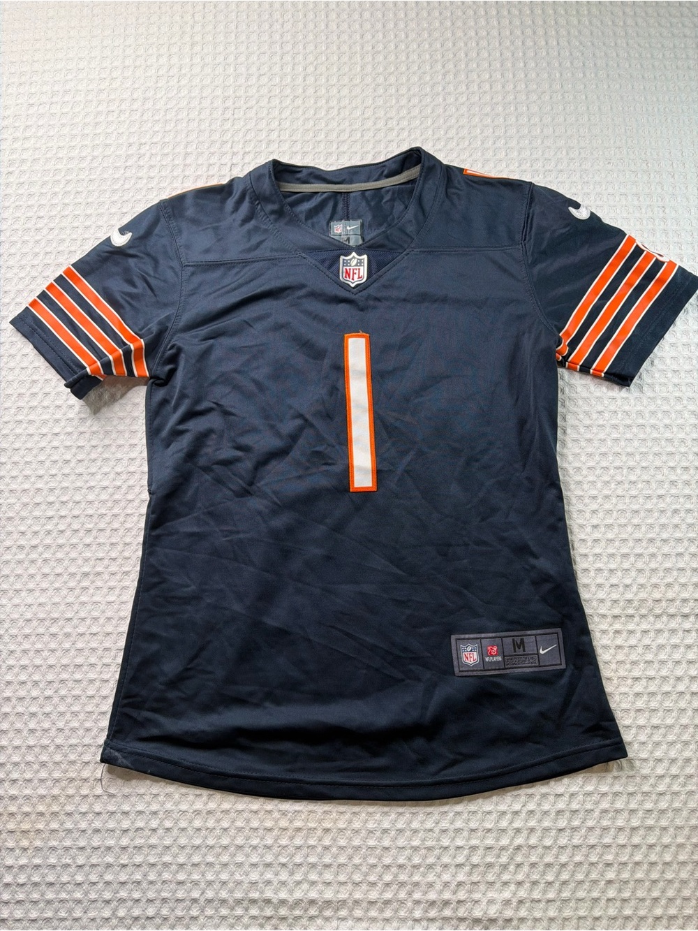 Nike Chicago Bears Navy Blue Game Jersey Size M(403)